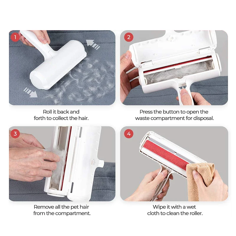 "Floofy Roller" Pet Hair Remover Tool